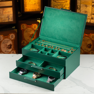 Jewelry box with drawers "Persephone" by Wolf