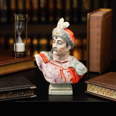 Porcelain figurine "Bohdan Zinovy Khmelnytskyi"