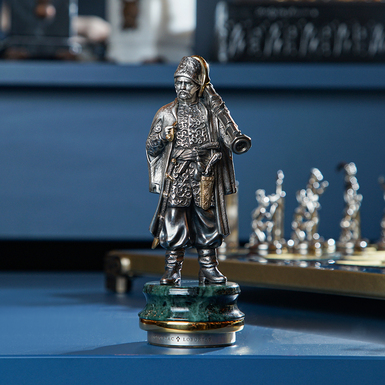 Seal "Cossack with AT4/M136 LAW" (bronze, silver) by Lobortas