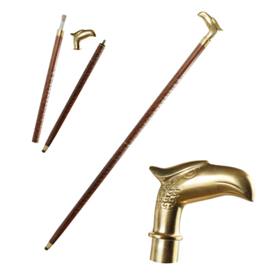 Walking stick "Wild eagle" by ROSS LONDON