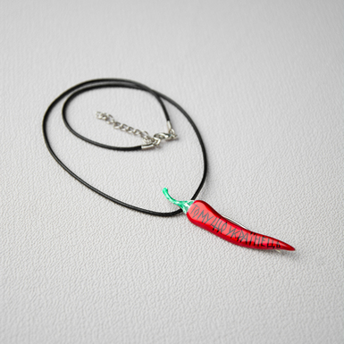 Silver pendant-brooch "Because Ukrainian"