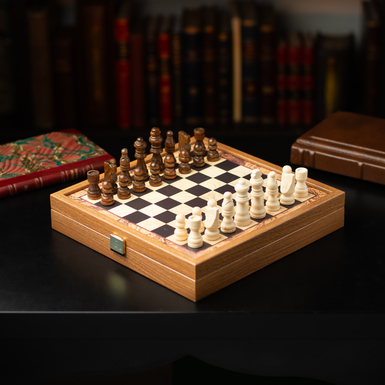 Game set 2 in 1 "Combo" (chess, backgammon) from Manopoulos (27x27 cm)