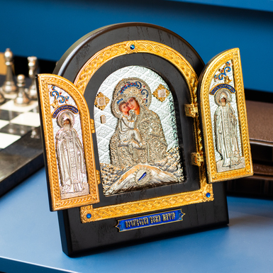 Composition "Our Lady of Pochaivska"