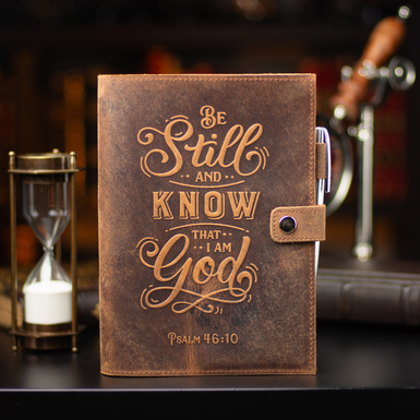 Buffalo leather notepad "Calepin" (A5 format)