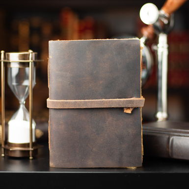 Buffalo leather notebook "Carnet" (A5 format)