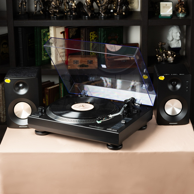Vinyl KT100 K-Series Turntable System - Black by Crosley