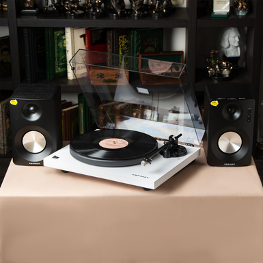 Вінілова система KT6101 K-Series White Turntable System від Crosley
