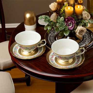 Tea set "Venice" (2 cups, 2 saucers) by Depos