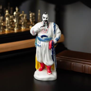 Porcelain figurine "Cossack", Kyiv experimental ceramics and art factory