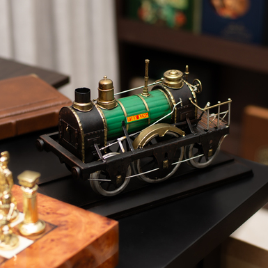 Adler Lock 1835 (30cm) German steam engine metal model by Nitsche (made in retro style)