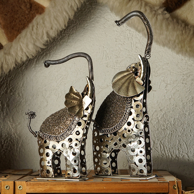Figurine "Elephant" made of metal