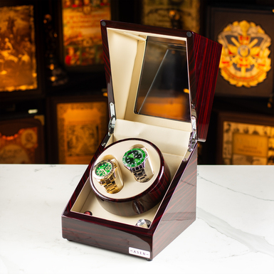 Watch box "Nexa" by Asen with automatic winding