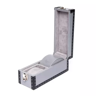 "Kensington" box for 2 watches by Rapport (grey)
