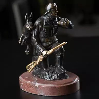 Sculpture "Hunter" by Vizuri