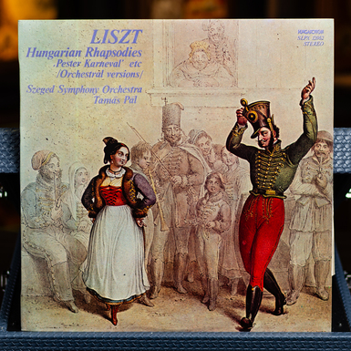 Płyta winylowa Liszt, Szeged Symphony Orchestra, Tamás Pál – Węgierskie Rapsodies 