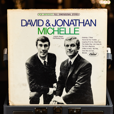 Vinyl record David & Jonathan – Michelle 
