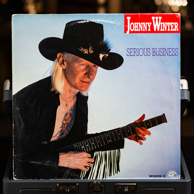 Vinyl record Johnny Winter – Serious Business 