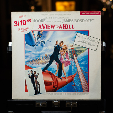 Vinyl record John Barry – A View To A Kill (James Bond 007 Remastered) 