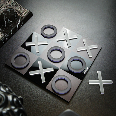 Game "Tic-tac-toe" made of plexiglass from ITALFAMA