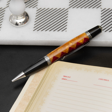 Ballpoint pen made of jewelry resin "Mirage" by Kaminsky Studio