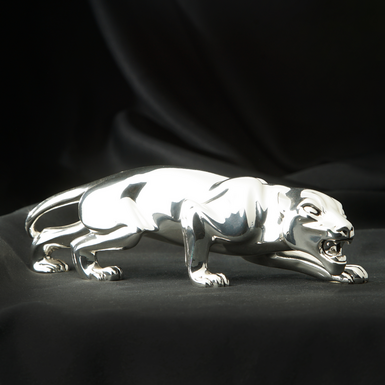 "Panther" figurine by Exetera Argenti