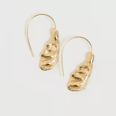 "ANITA GOLD" gold-plated earrings by SAMOKISH