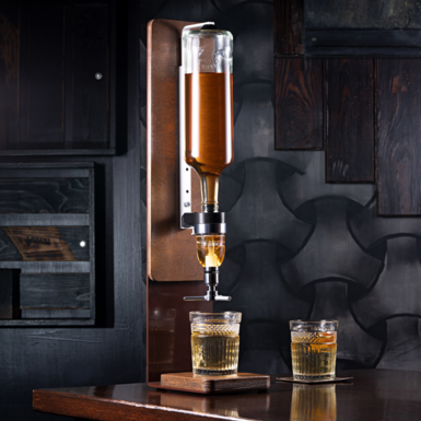 Handmade alcohol dispenser "Complete solution" 