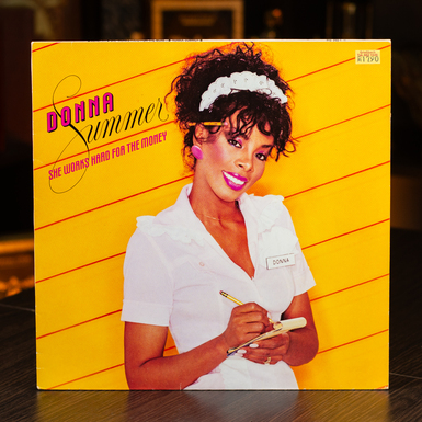 Vinyl record Donna Summer - She Works Hard For The Money 