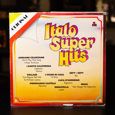 Vinyl record Various – Italo Super Hits