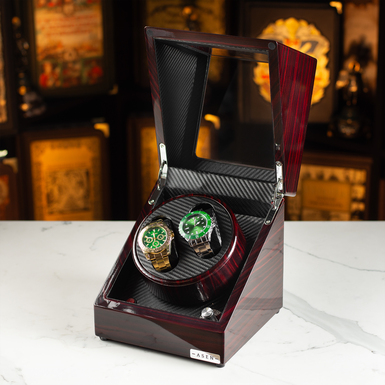Asen "Lucian" 2-watch winding box