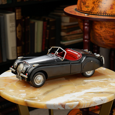Metal model of the 1951 Jaguar-Xk 120 (30 cm) by Nitsche (made in retro style)
