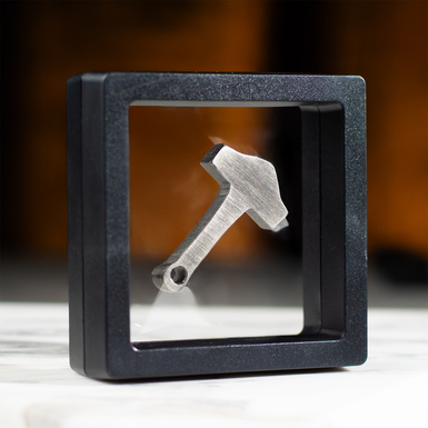 Titanium pendant "Hammer" (silver) by Calti