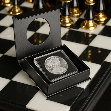 Airbox View single coin holder from Leuchtturm