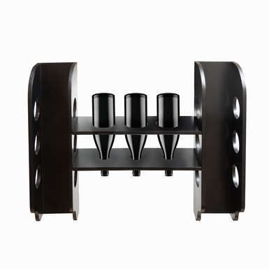 Wine bottle storage shelf from Nitsche