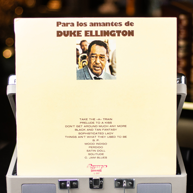 Vinyl record Francisco Burrull – Para Los Amantes De Duke Ellington 
