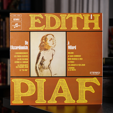 Vinyl record Edith Piaf – De L'accordéoniste À Milord 