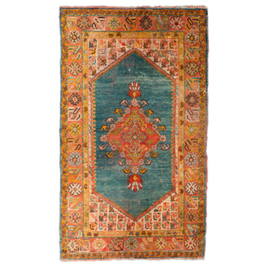 Antique Turkish carpet, mid. 19th century