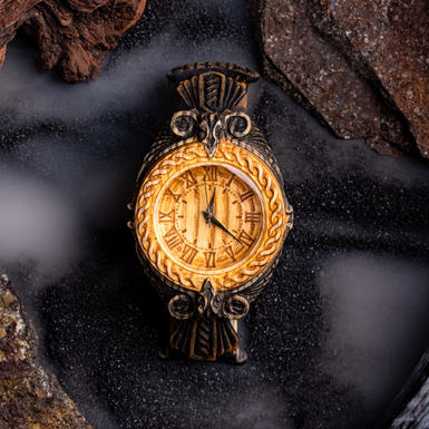 Men's Ash Watch "Hugin and Munin" by Arhaika