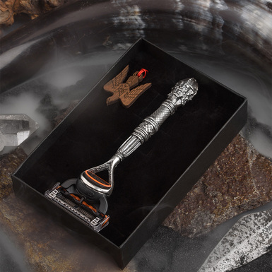 Silver machine for Gillette "Idol" by Arhaika