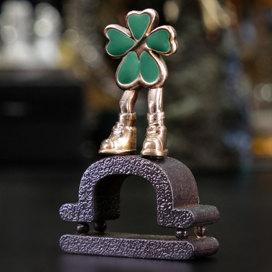Bronze statuette "Libra" by Vizuri