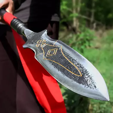 "Draupnir" spear with metal handle by Topor & Molot