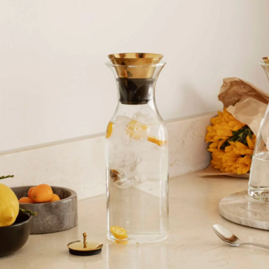 Glass carafe "Crystal" by Eva Solo