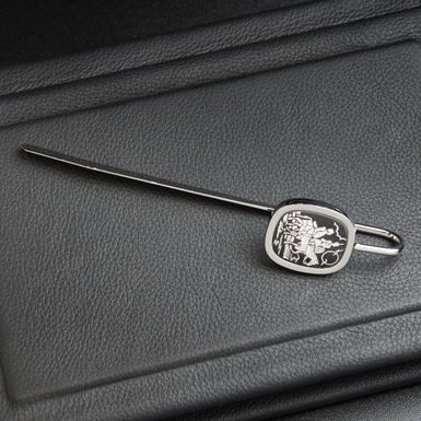 Warrior silver-plated bookmark from Anframa brand
