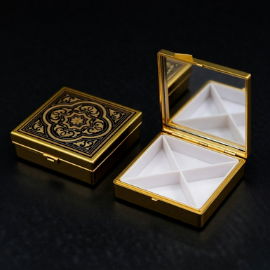 Soomy tablet holder with gold plating from the Anframa brand