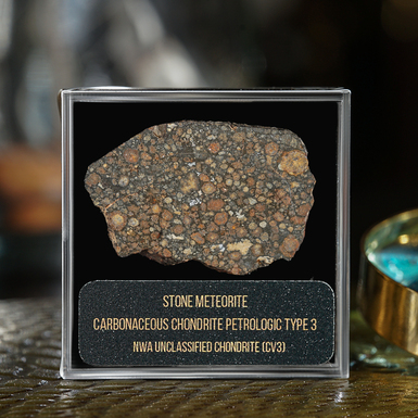 Certified Chondrite Retrologic Type 3 meteorite, 7.26 g (Morocco)