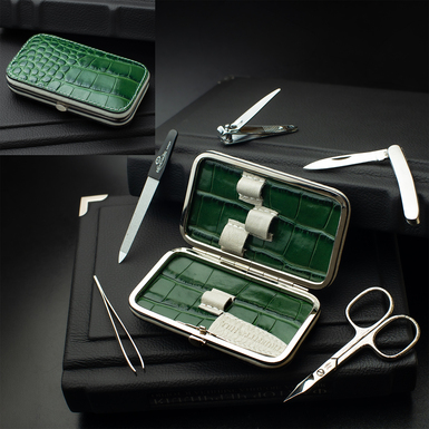 5-Piece Manicure Set "Olive" by Truefitt & Hill London