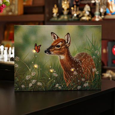 Wall painting "Deer" by Nitsche (replica)