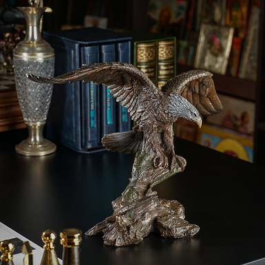 Bronze statuette "Royal bird" by Italfama