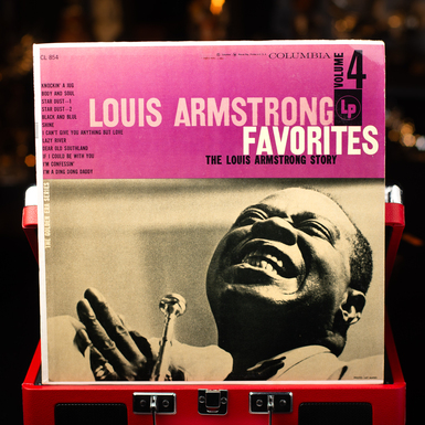 Louis Armstrong Favorites Volume 4 vinyl record