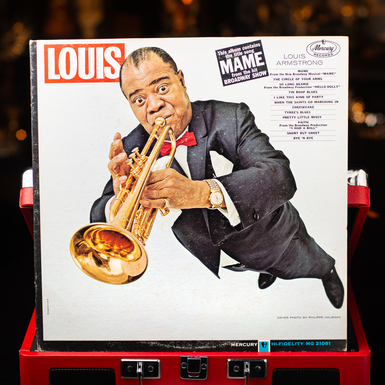 Louis Armstrong vinyl record – Louis